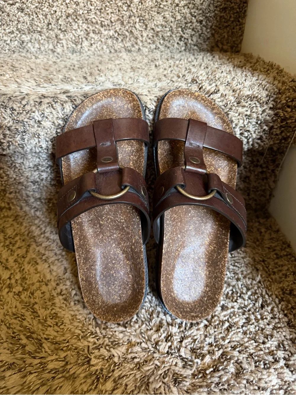 Saint Laurent Leather Sandals